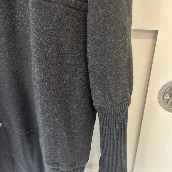 Wilfred Charcoal Open Front Cardigan - Picture 6 of 8